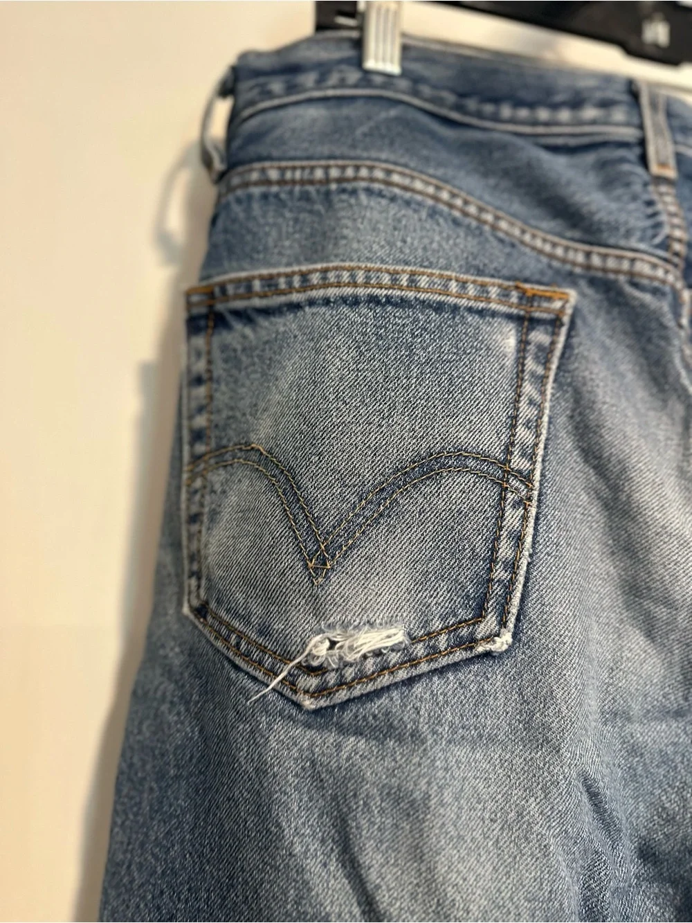 VTG Y2K Faded Levis 505 Jeans 34x34 Regular Fit Baggy Straight Leg Streetwear.